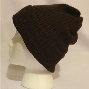 Brown beanie